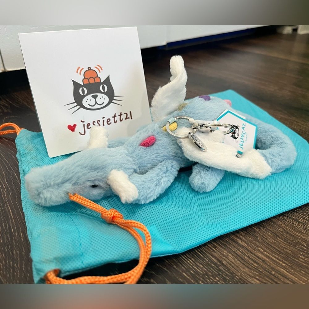 Jellycat Sky Dragon Bag Charm 2026 New 100% Authentic NWT US SHIP FAST